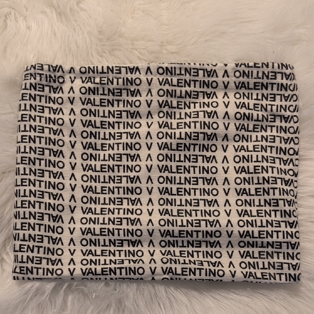 Valentino VLogo Print Drawstring Bag